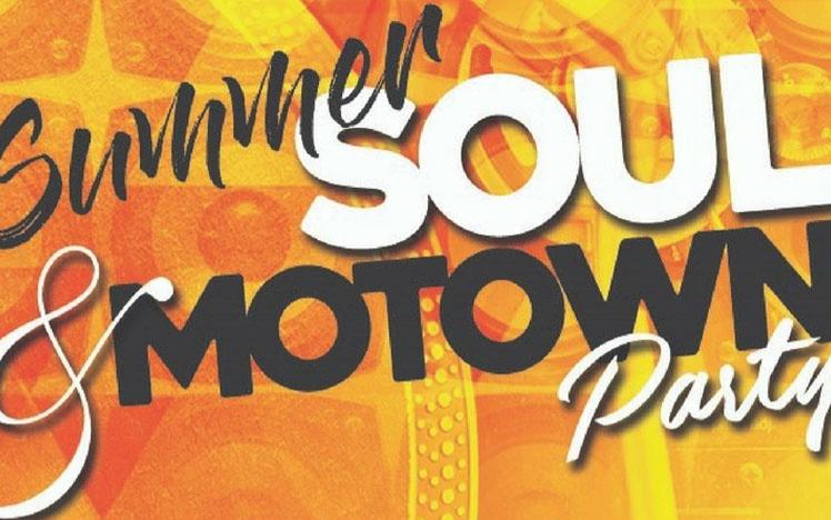 Promotional banner for Soul & Motown party at Uttoxeter Racecourse.