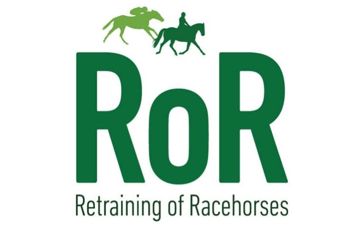 Retraining of Racehorses logo.