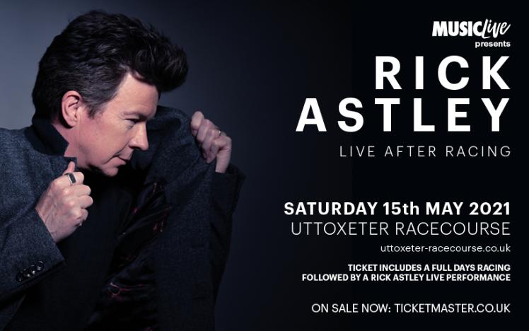 Rick Astley, live at Uttoxeter Racecourse, 15 May 2021
