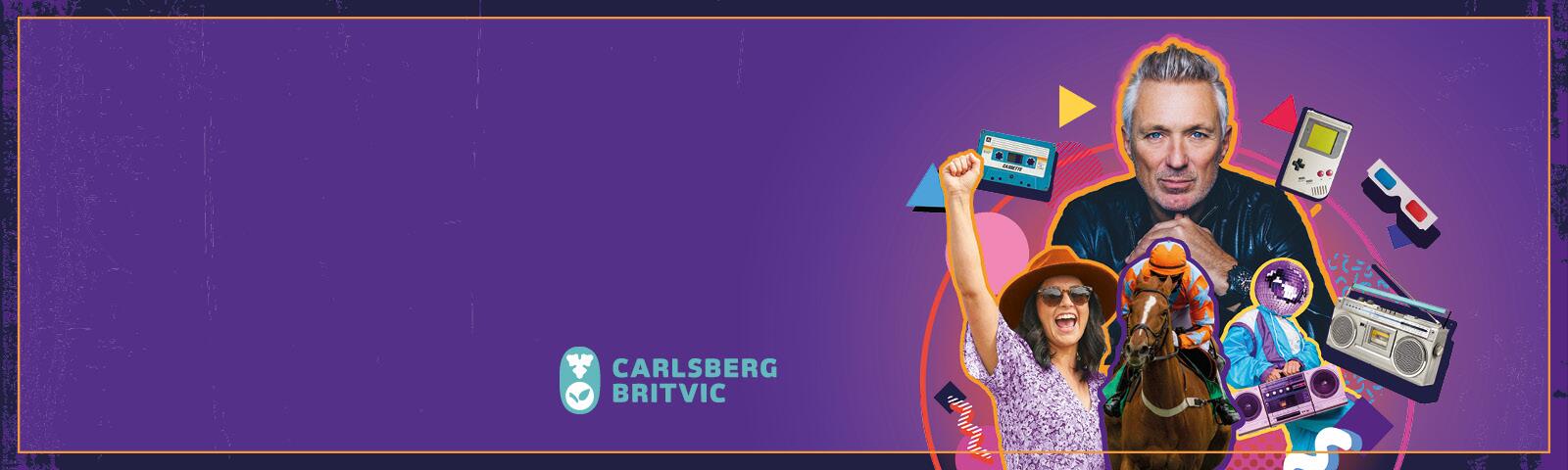 Martin Kemp Back to the 80s Racenight at Uttoxeter Racecourse