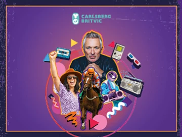 Martin Kemp Back To The 80s Racenight at Uttoxeter Racecourse