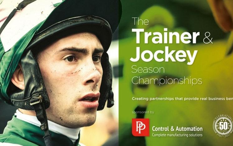 Cover of the Trainer & Jockey championship booklet.