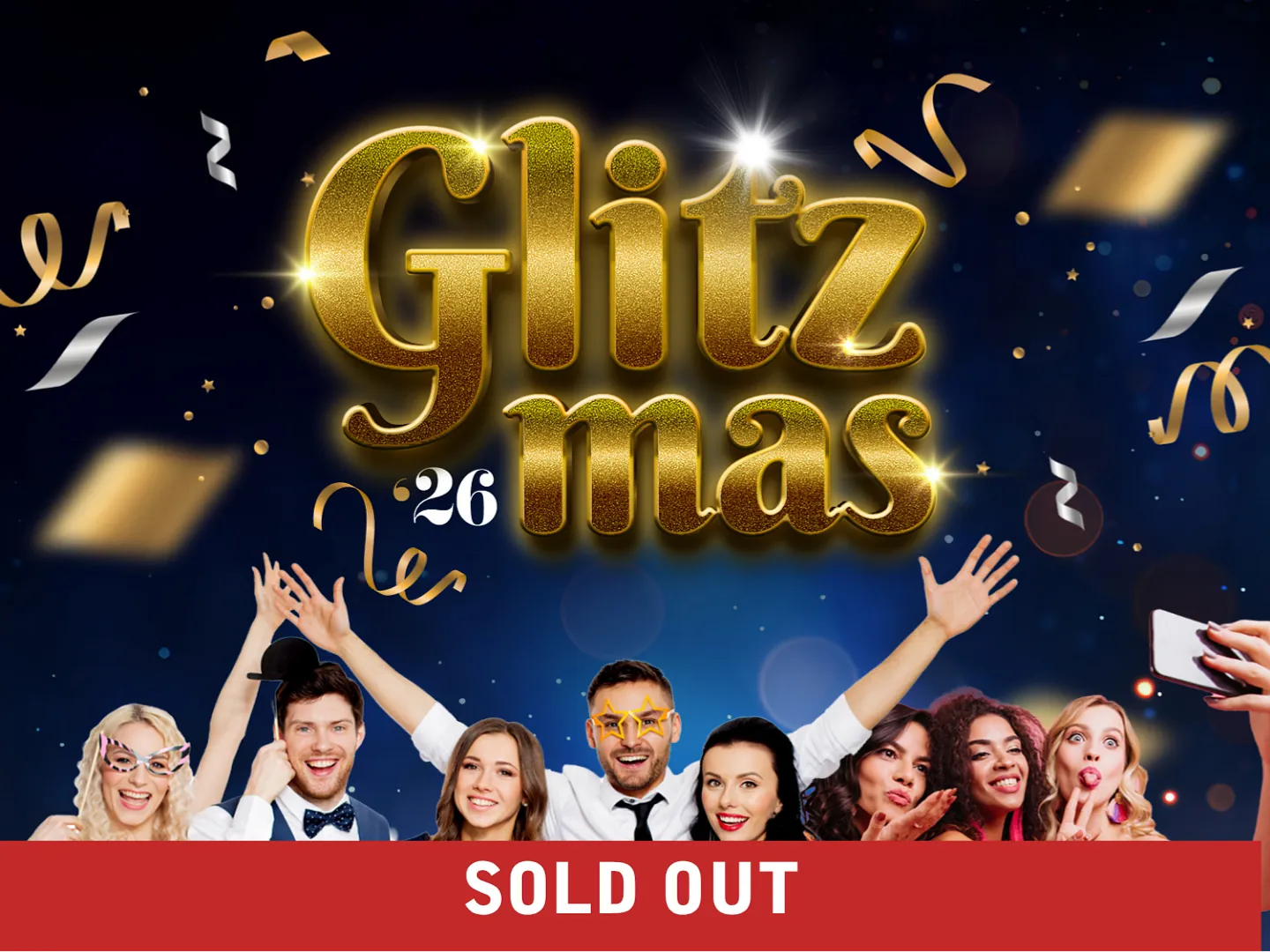 Glitzmas Christmas Parties at Uttoxeter Racecourse - SOLD OUT