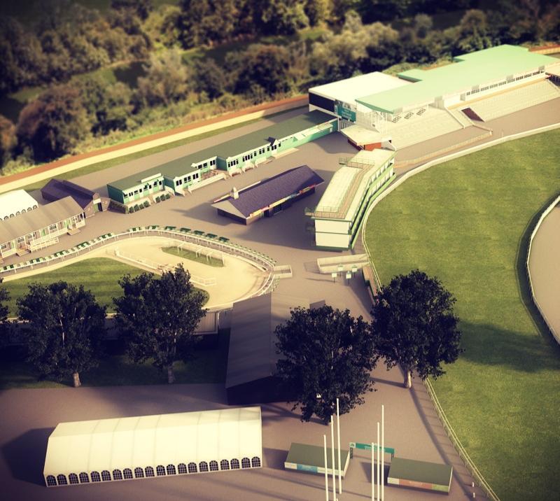 Model of Uttoxeter Racecourse