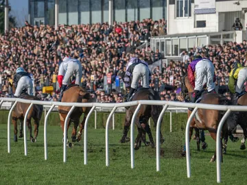 Crowd at Southwell Racecourse