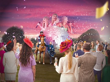 Abba Party Racenight at Uttoxeter Racecourse