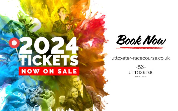 2024 Tickets are now on sale for Uttoxeter Racecourse